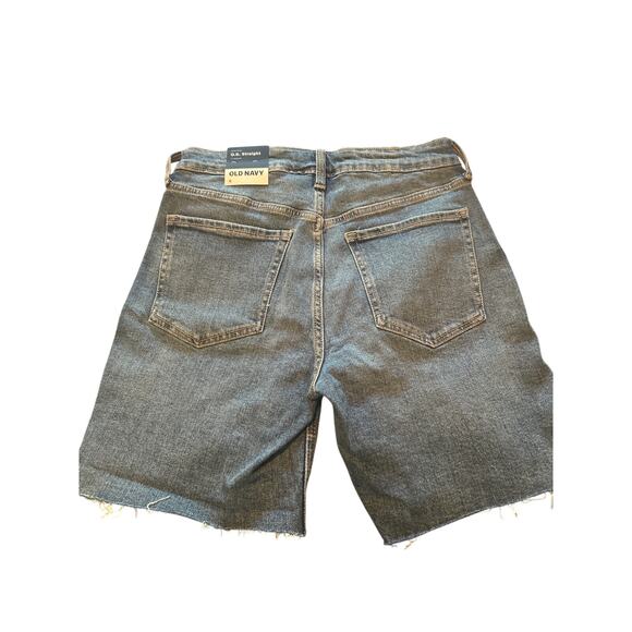 NWT Old Navy Women's Denim Shorts Blue O.G. Straight Size 6 - Picture 2 of 6